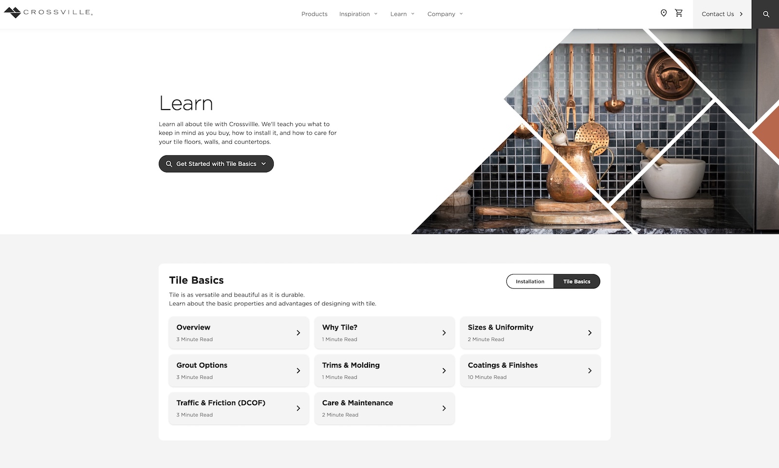New Crossville.com resources