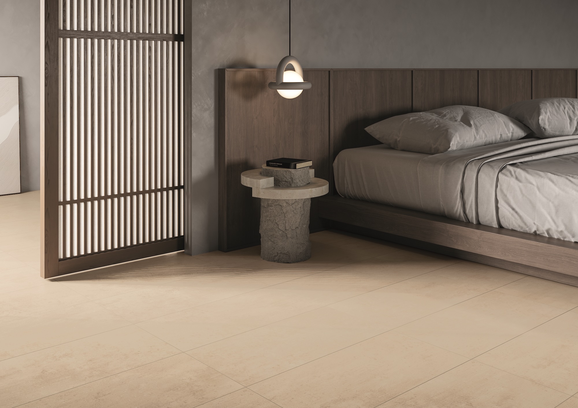 Access Point in Concrete Sand in bedroom on floor